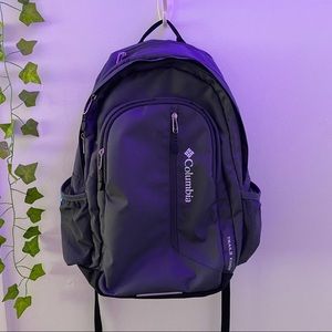 grey Columbia backpack